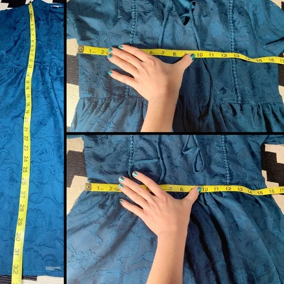 Cutie, BLUE RAIN, lacy, babydoll dress!! - Picture 9 of 11